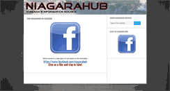 Desktop Screenshot of niagarahub.com
